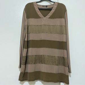 Silk Long Sleeves Women’s Tunic Marc Aurel (Germany) Size Large